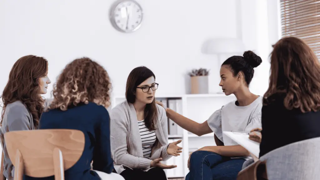 women's group and group therapy